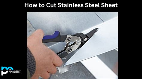 stainless steel sheet metal cutting tools|cutting stainless steel by hand.